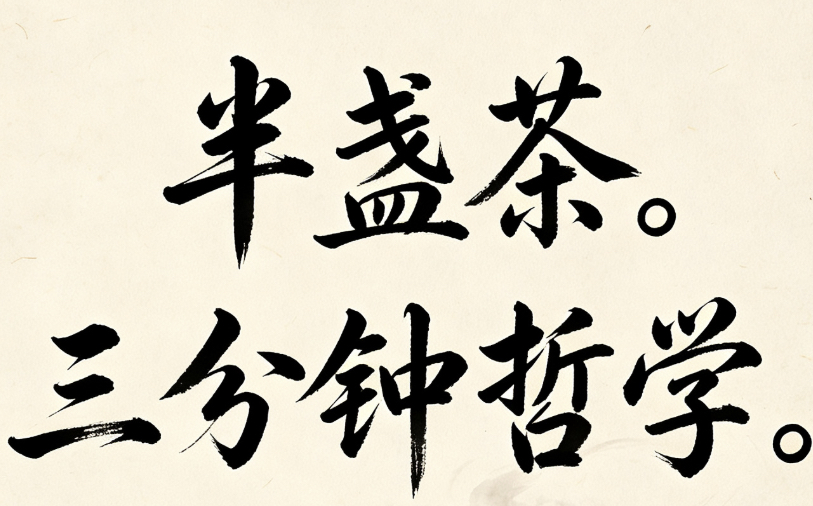 大卫 · 半盏茶 logo